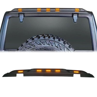JKB JL and JT  Hardtop Rear Orange DRL LED Roof Light Bar