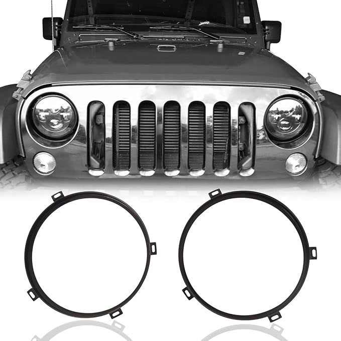 JKB JK  7 inch Headlight Support Bracket