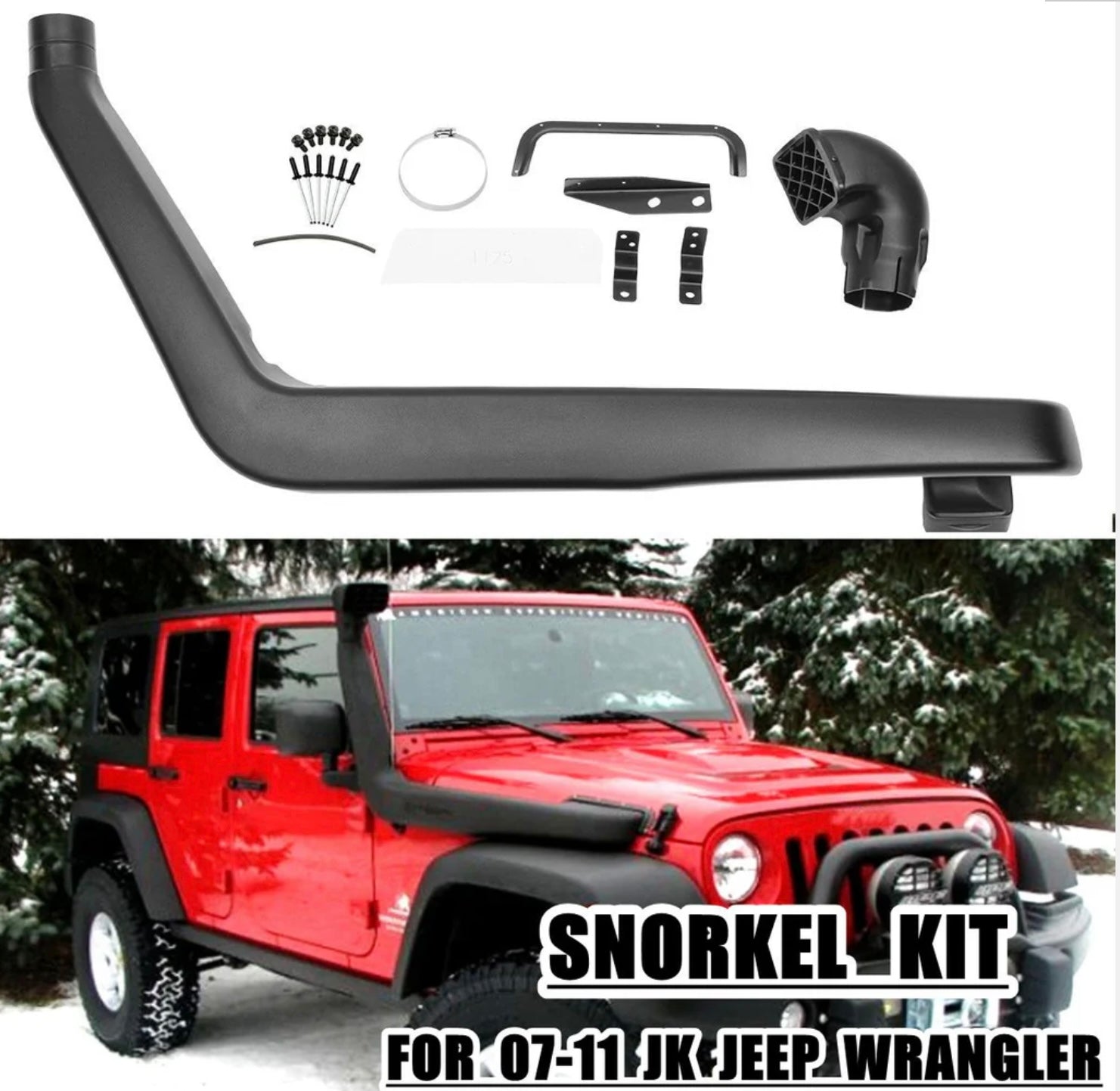 JKB JK  Snorkel Long 2007-2017 Fits 3.6/3.8
