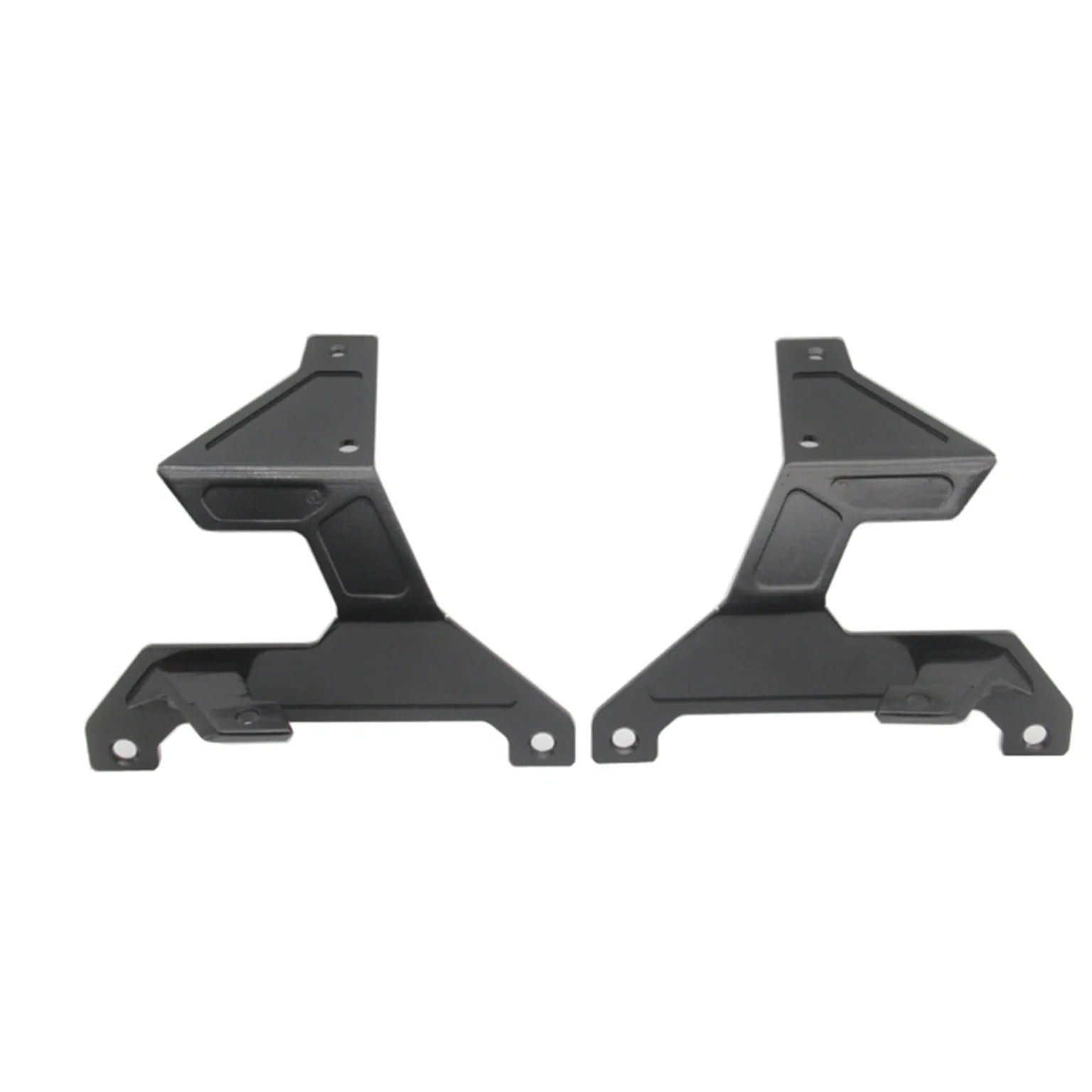 JKB JL and JT  Dual LED Light Hood Mounting Brackets