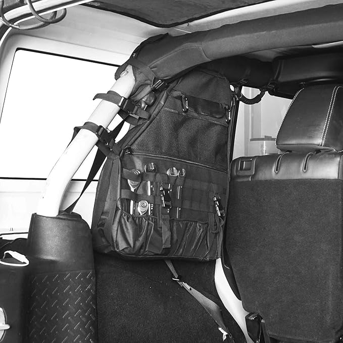 JKB JK  Roll Bar Mounted Storage Bag