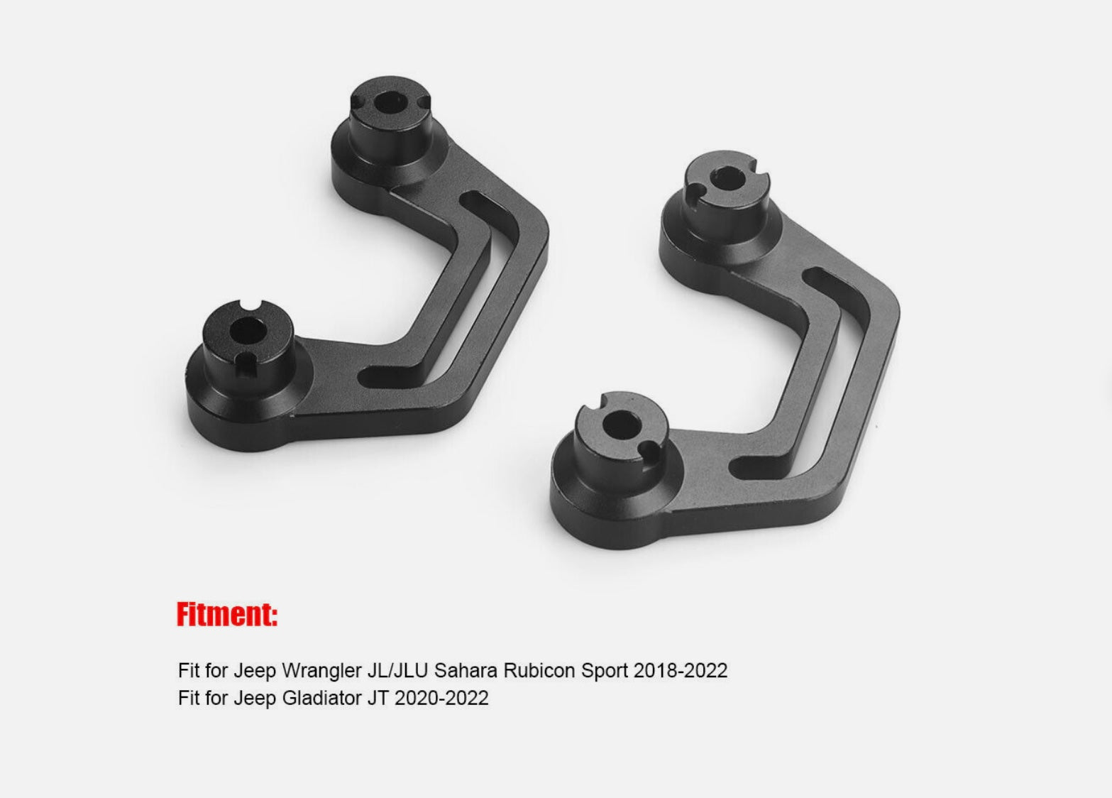 JKB JL  A-Pillar Windshield Light Mount