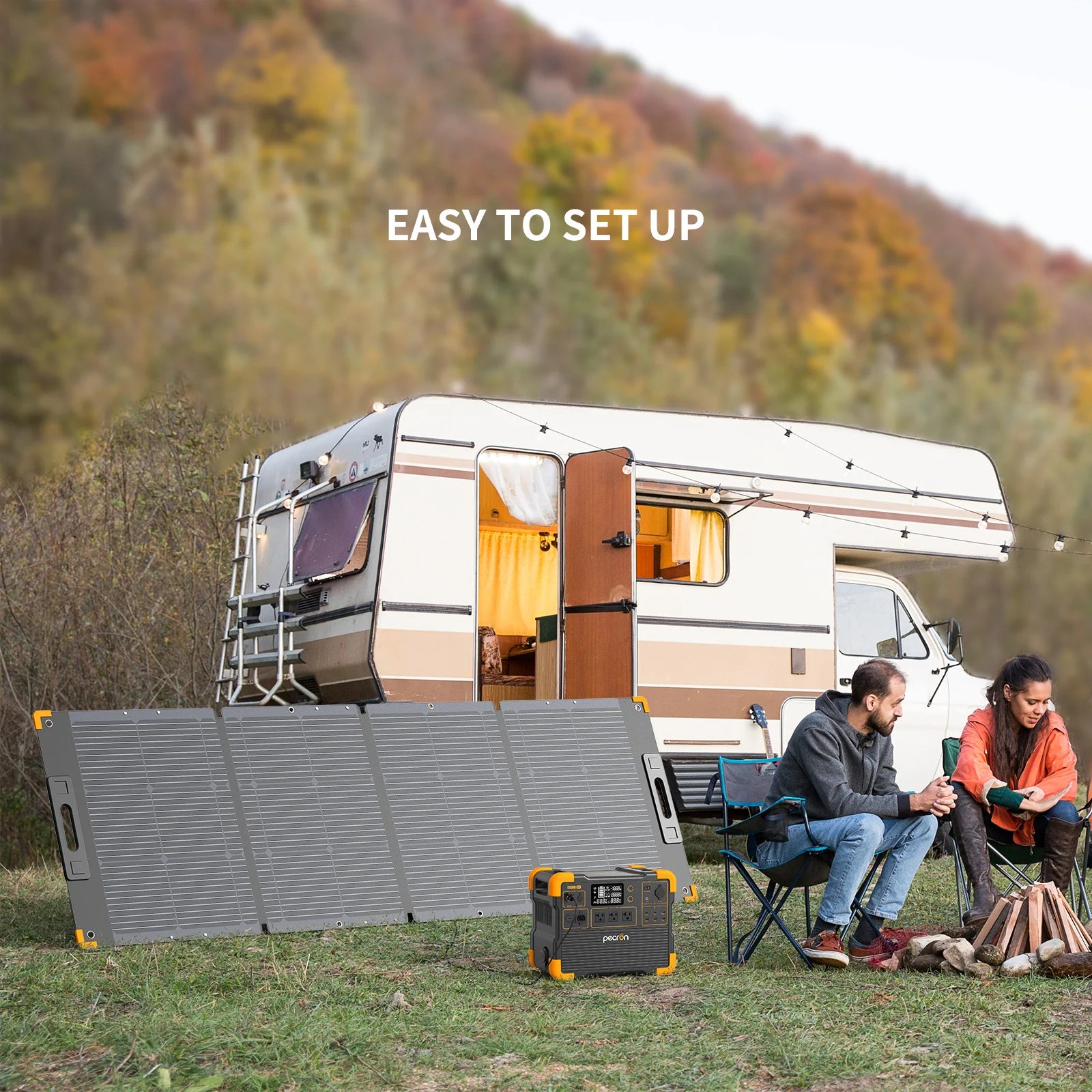 Pecron  PV200 200W Portable Solar Panel Waterproof IP67