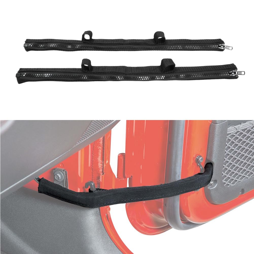 JKB JK  Door Limiting Straps With Zipper Design