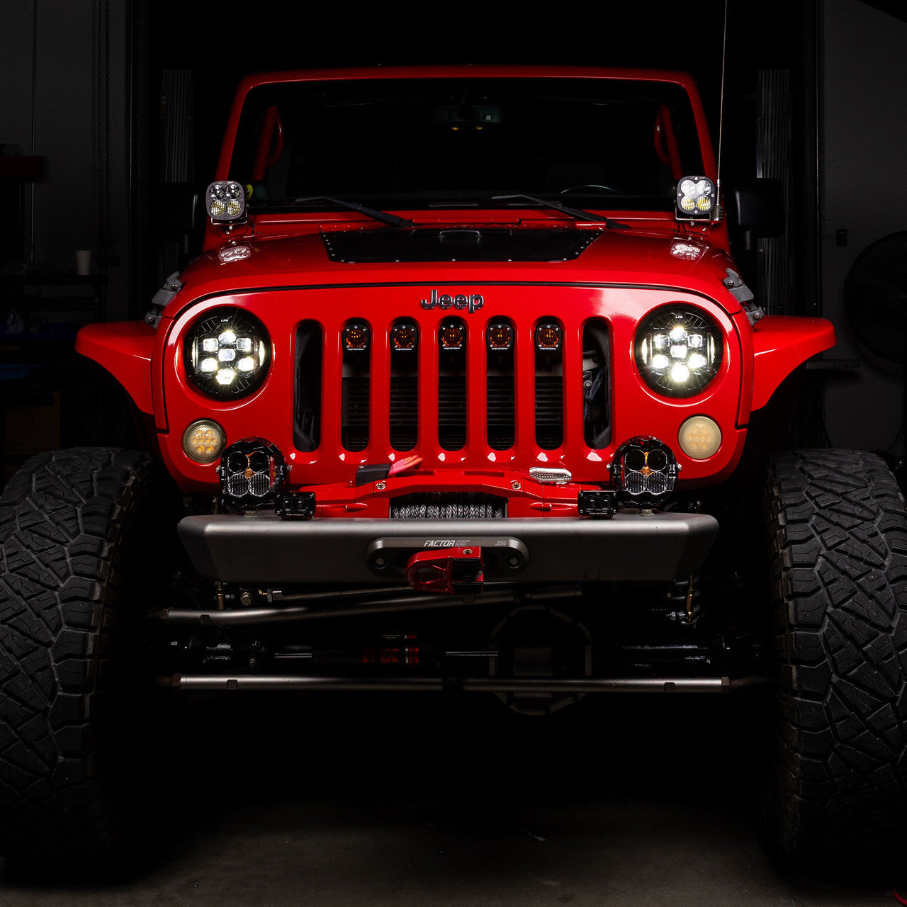 Baja Designs JK  DOT LP6 LED HEADLIGHT KIT 2007-2018             NOTE : Will not work for the 2017-2018 Saraha/Rubicon trim levels with LED headlights