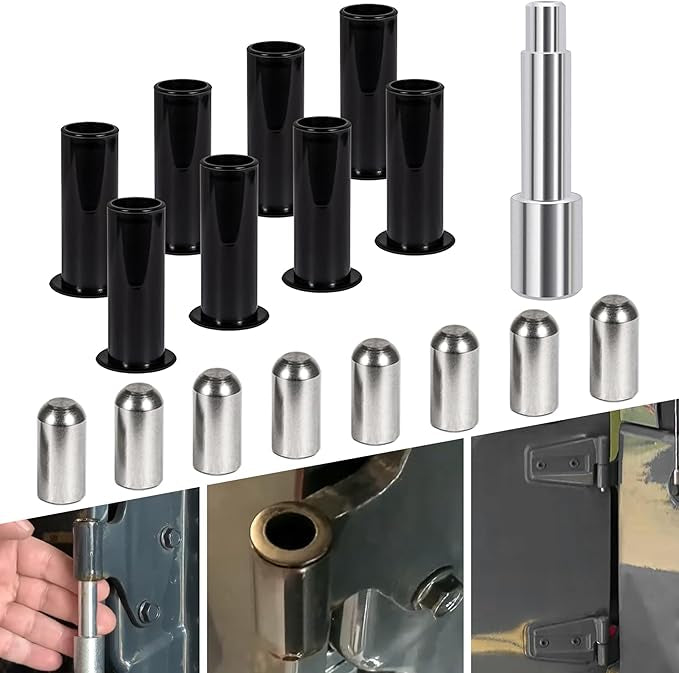 Amazon  Door Pin Guides + Door Hinge Liners + Door Bushing Removal Tool Compatible