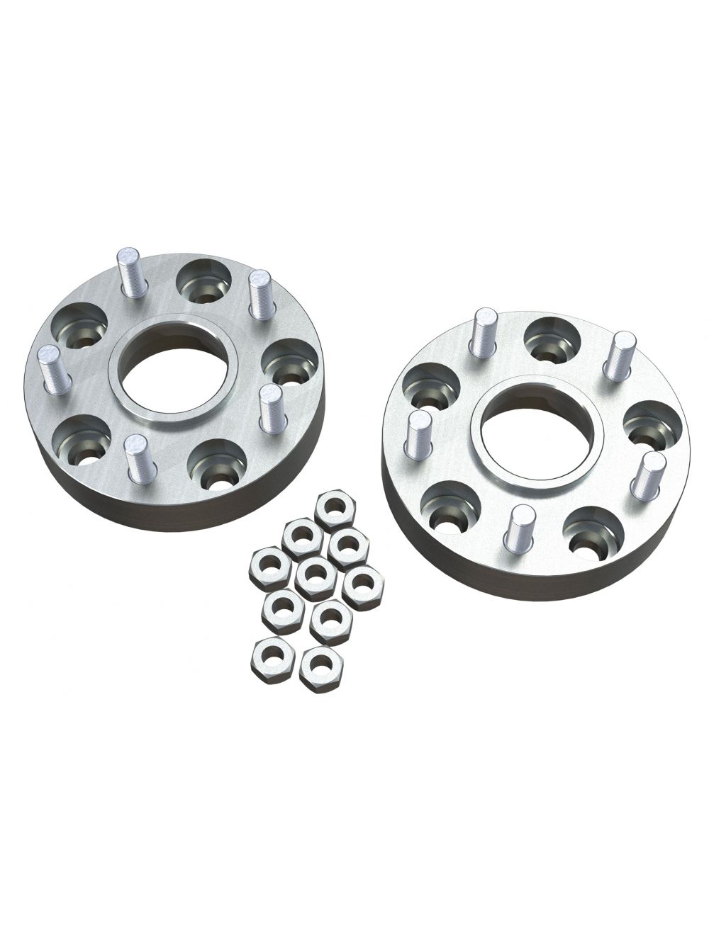 Teraflex JK  1.25" Wheel Offset Adapter Kit – 5x5" to 5x5" – Pair