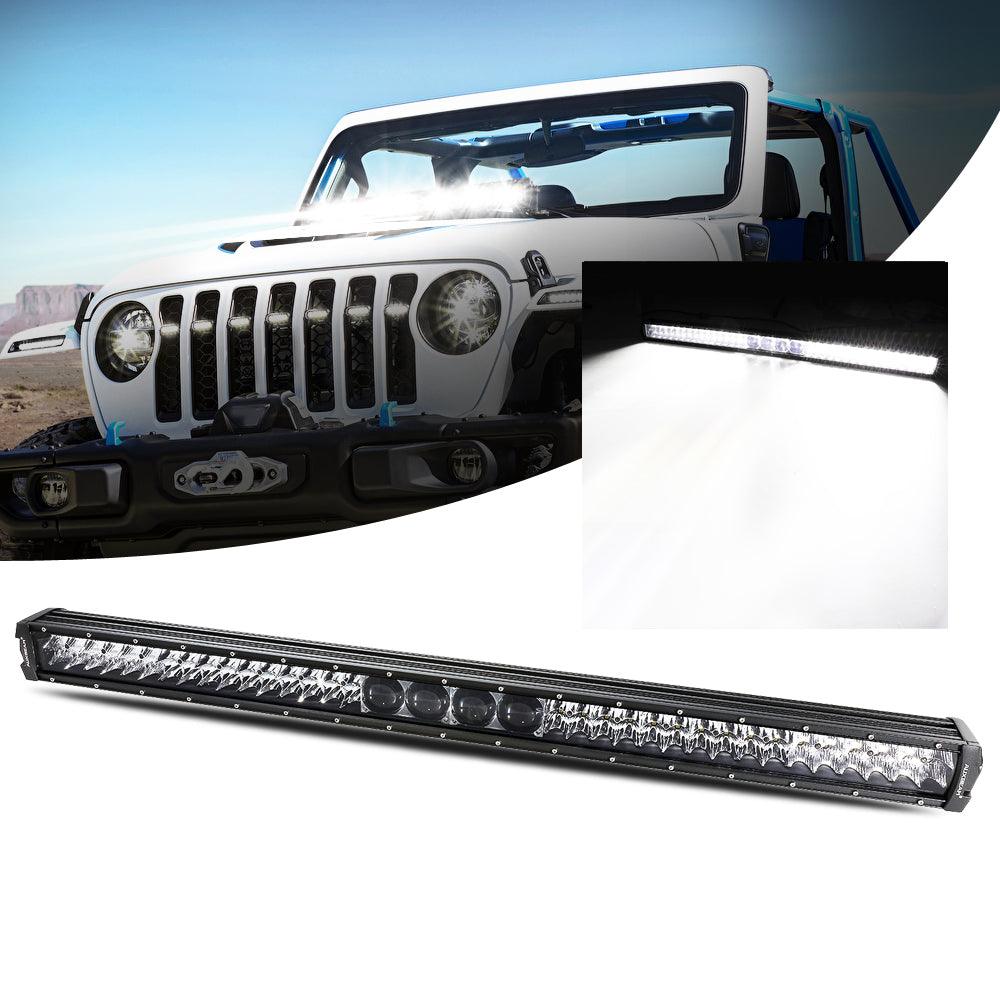 Auxbeam  NEW 42 INCH 5D-PRO SERIES 44000LM SPOT BEAM OFF ROAD LED LIGHT BAR