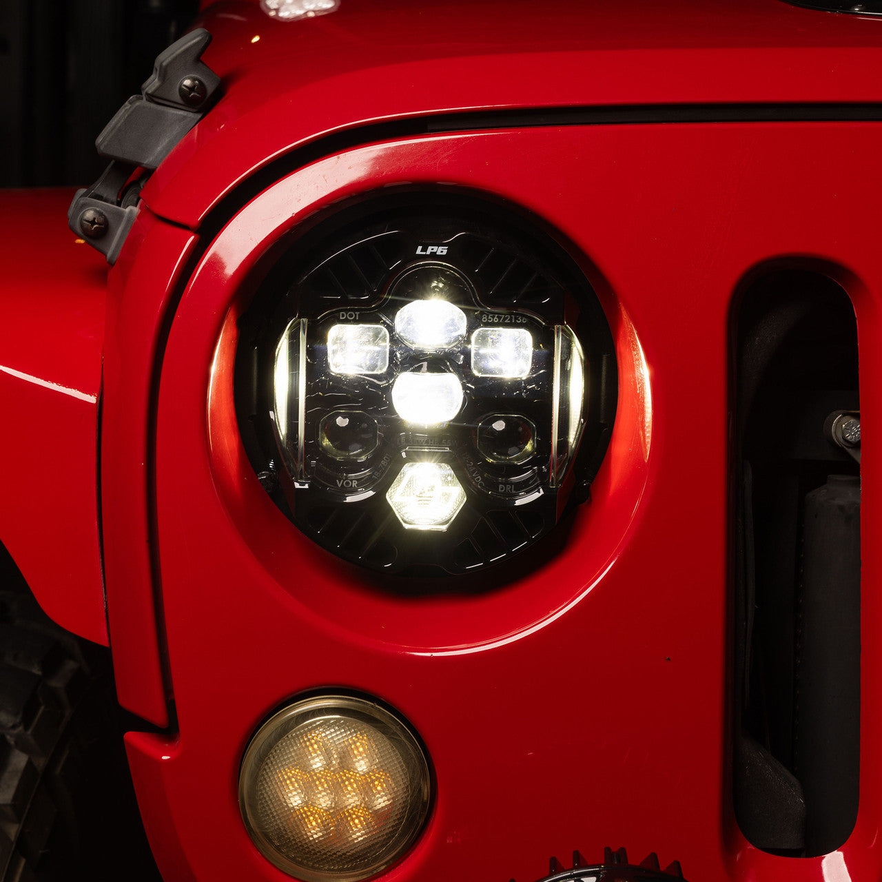 Baja Designs JK  DOT LP6 LED HEADLIGHT KIT 2007-2018             NOTE : Will not work for the 2017-2018 Saraha/Rubicon trim levels with LED headlights