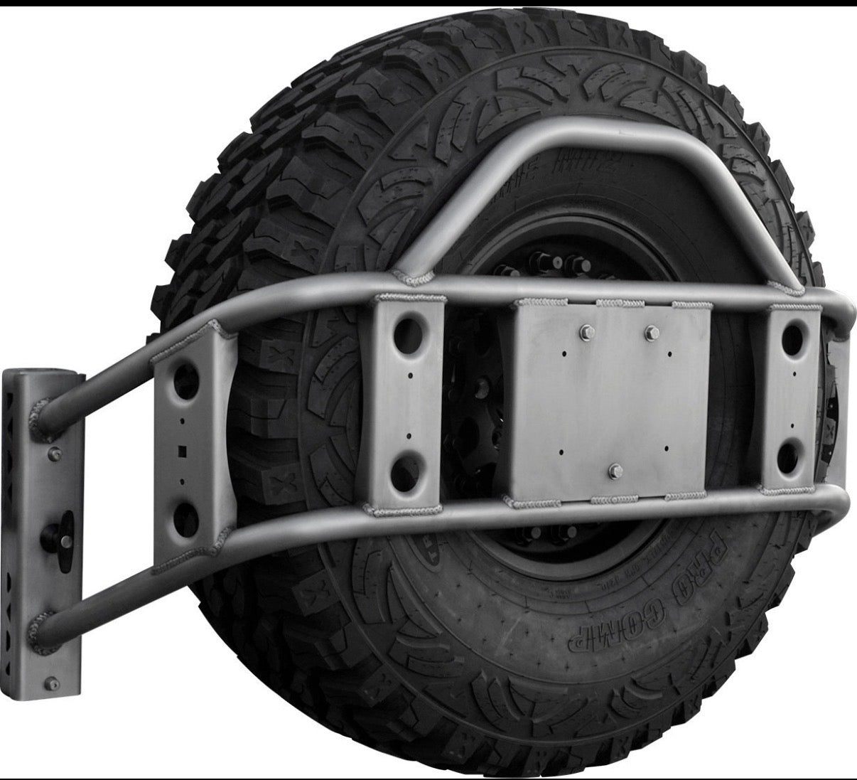 JKB JK- Poison Spyder Body Mount Tire Carrier