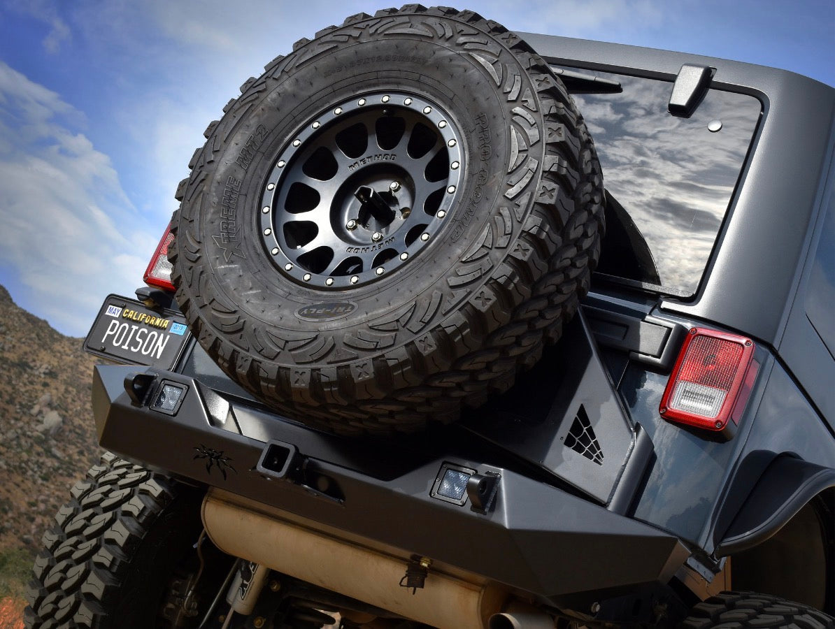 JKB JK  Poison Sypder-Design Rear Bumper