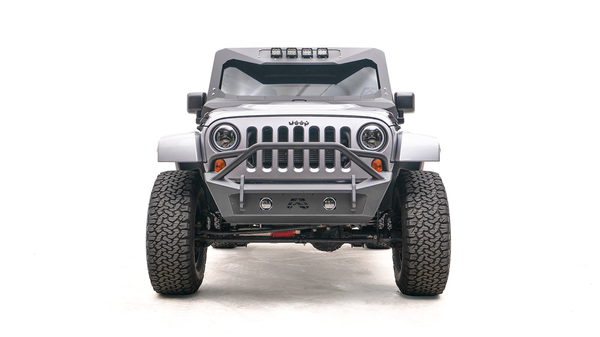 JKB JK  Fab Fours Design Front Bumper