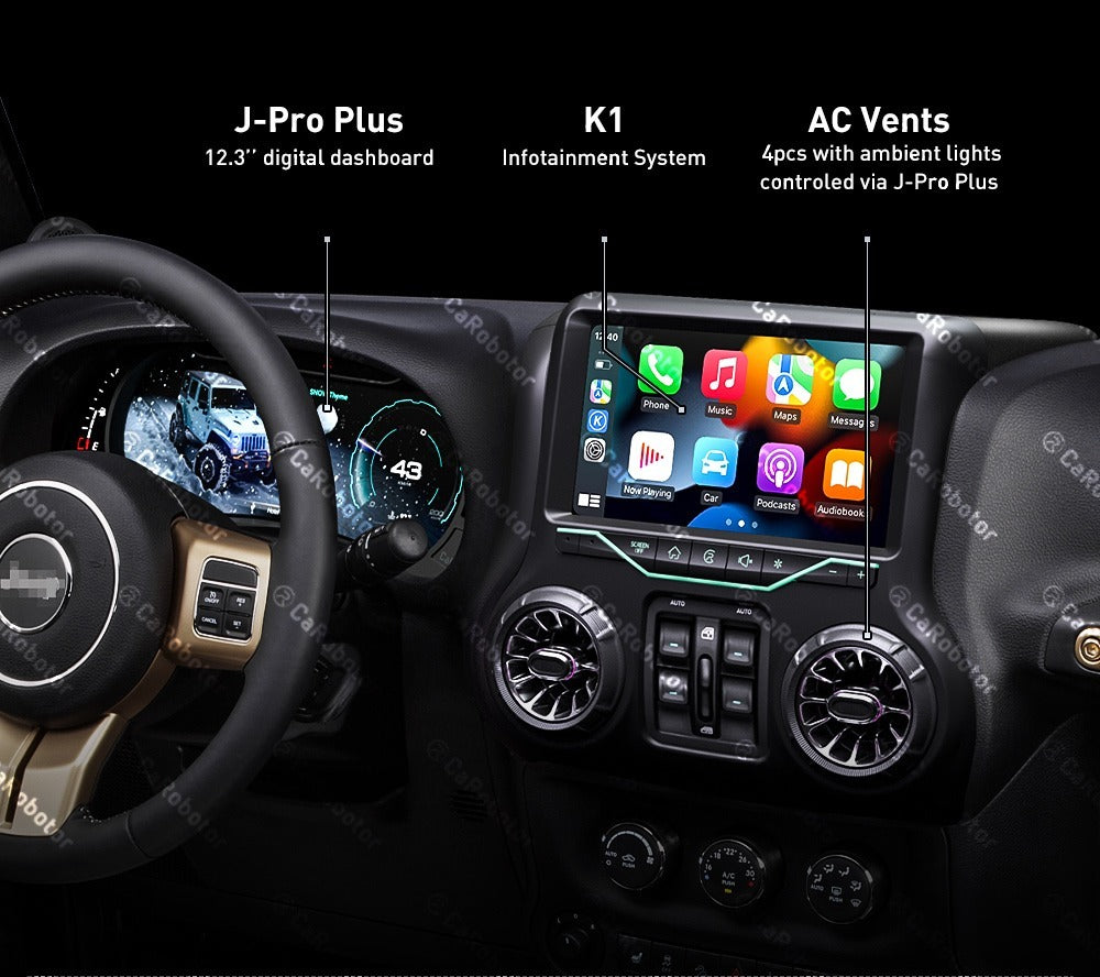CaRobotor JK   2011-2018J-Pro Plus (dashboard )