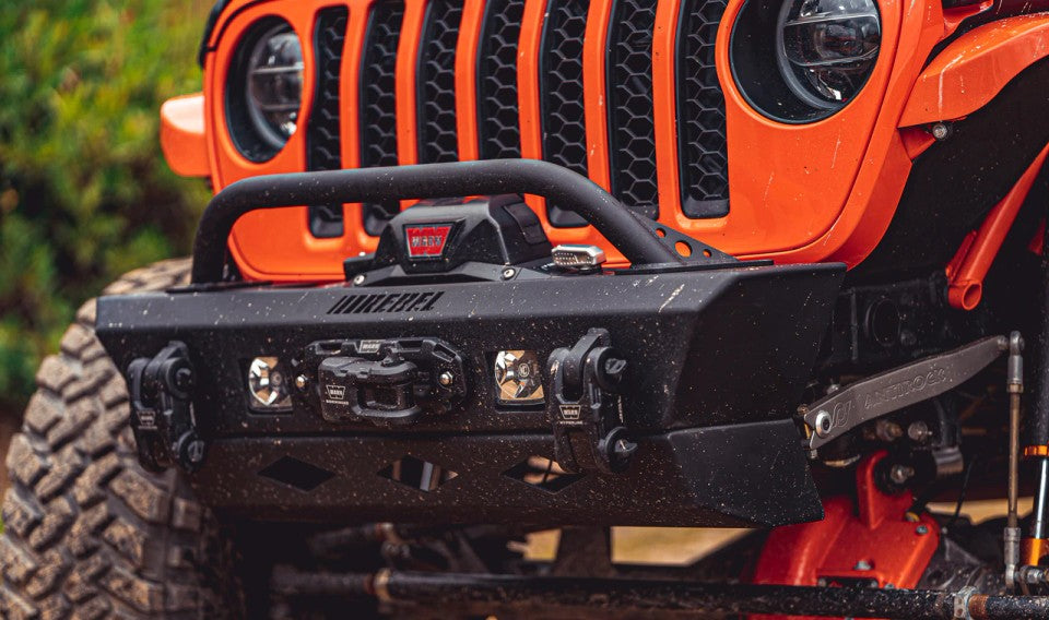 JKB JL and JT  Rebel - Design Aluminum Front Bumper