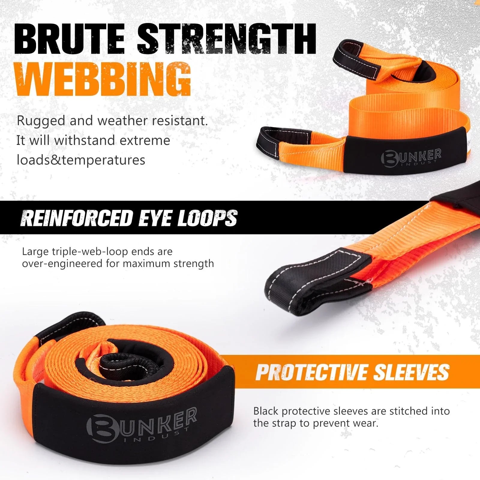 JKB  Snatch Strap Rope