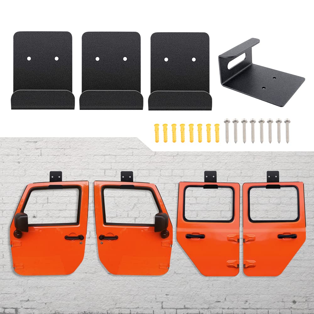 JKB  Wall-Mounted Heavy Duty Secure Door Hangers