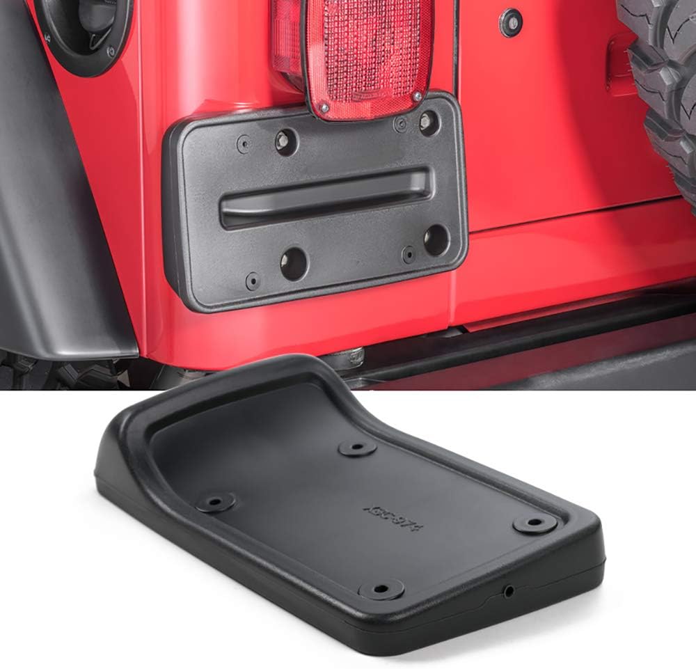 JKB TJ  OEM Rear Plate Number Holder