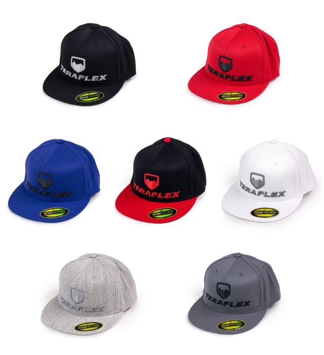 Teraflex  FlexFit Flat Visor Hat - Small/Medium