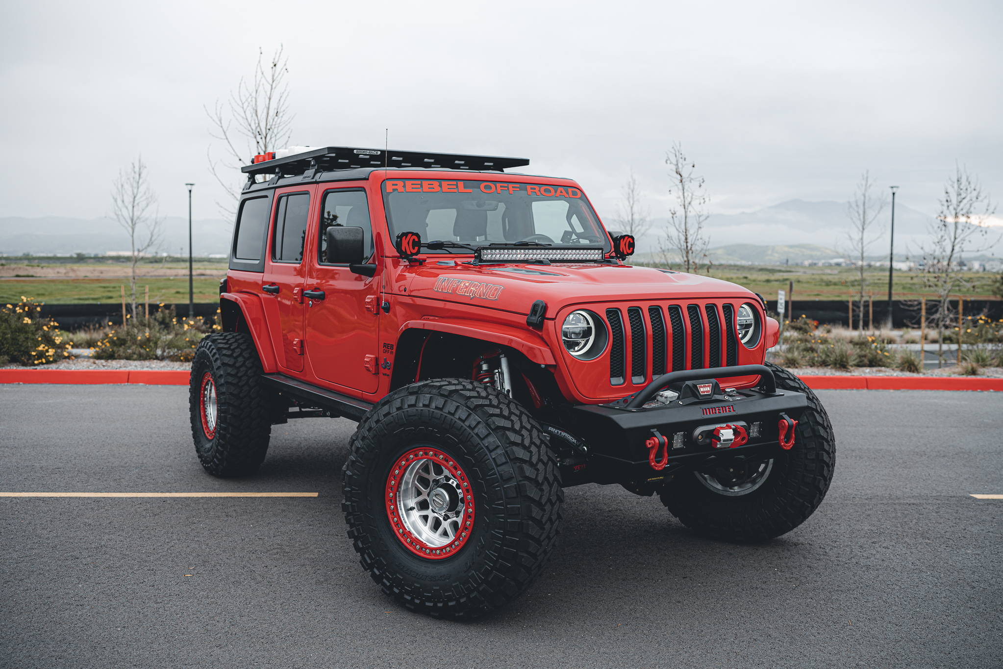 JKB JK  Rebel-Design Flat Fenders